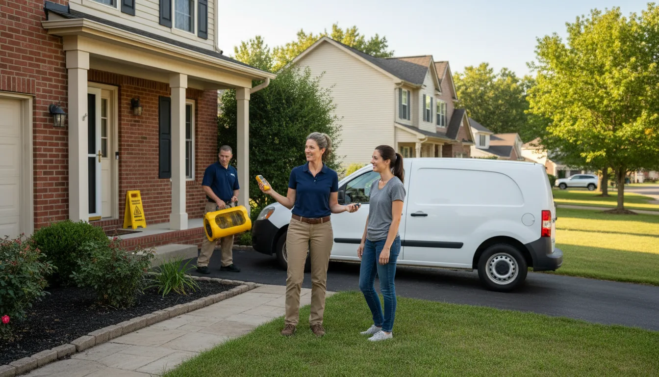 Water restoration image for Water Damage & Restoration Services in Elberta, UT
